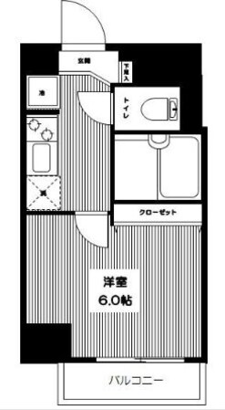 椎名町駅 徒歩3分 2階の物件間取画像